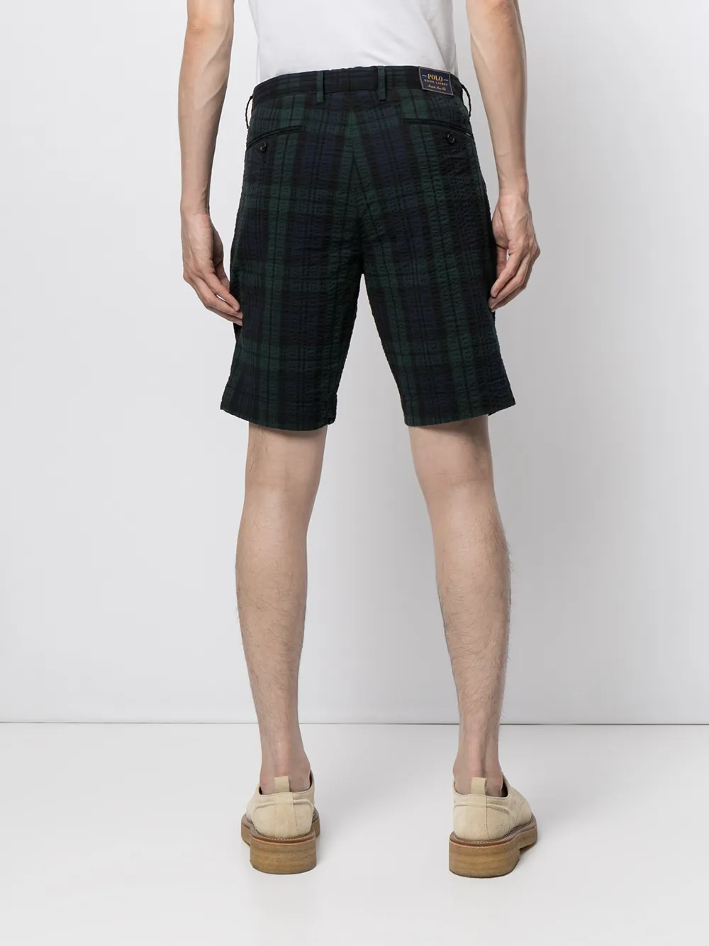 фото Polo ralph lauren шорты-бермуды в клетку