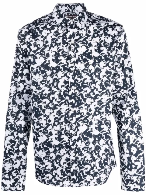 Michael Kors floral-print button-up shirt