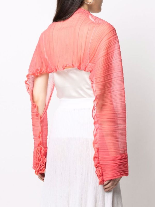 pink silk bolero jacket