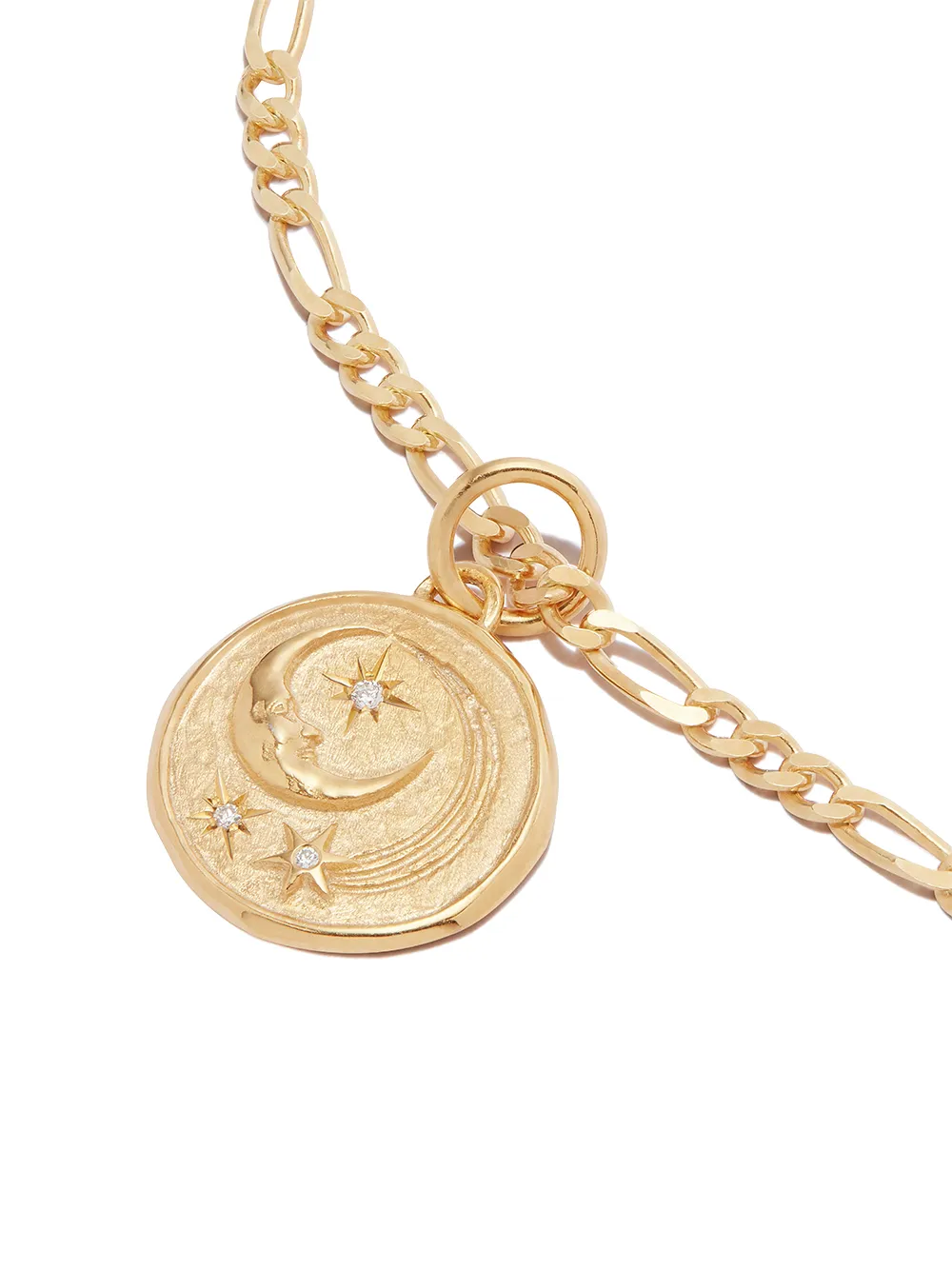 Image 2 of Hermina Athens Luna gold-plated sterling silver bracelet