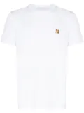 Maison Kitsuné fox-patch T-shirt - White