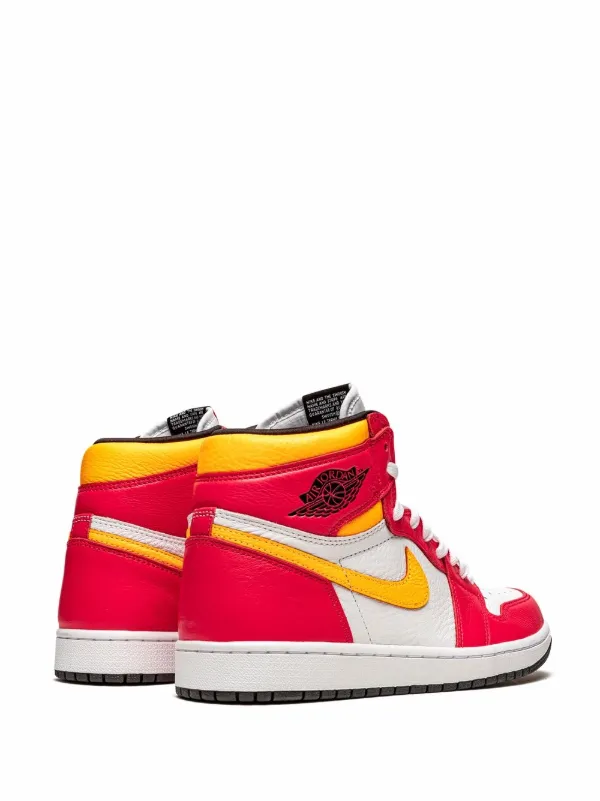 jordan 1 high red yellow