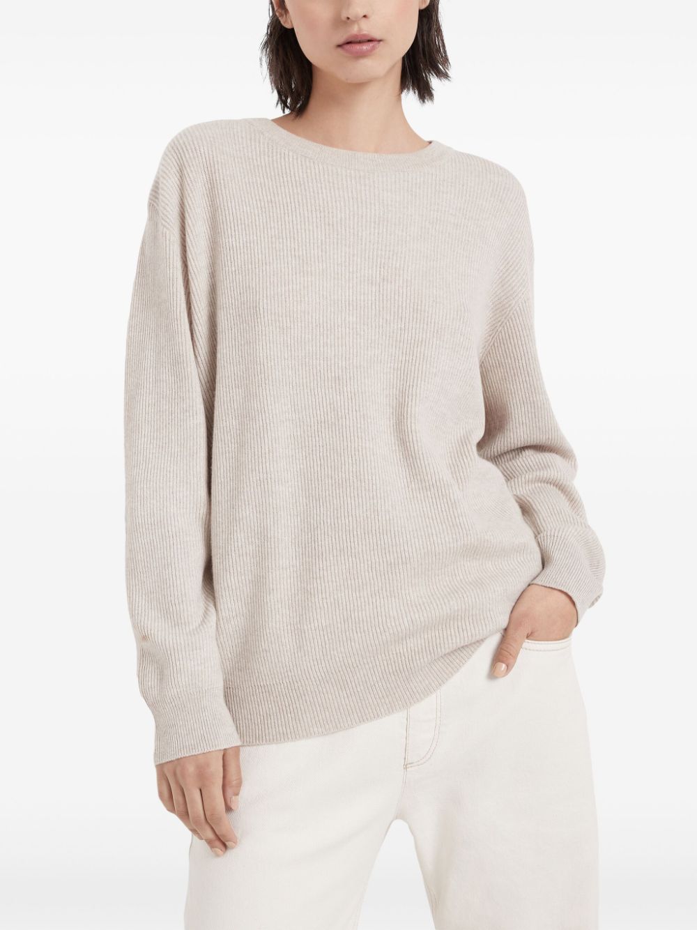 Where to buy products Brunello Cucinelli long-sleeve knitted jumper Women