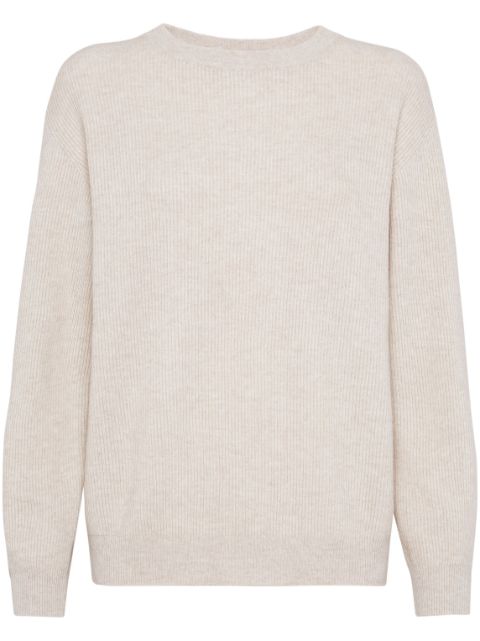 Brunello Cucinelli long-sleeve knitted jumper Women