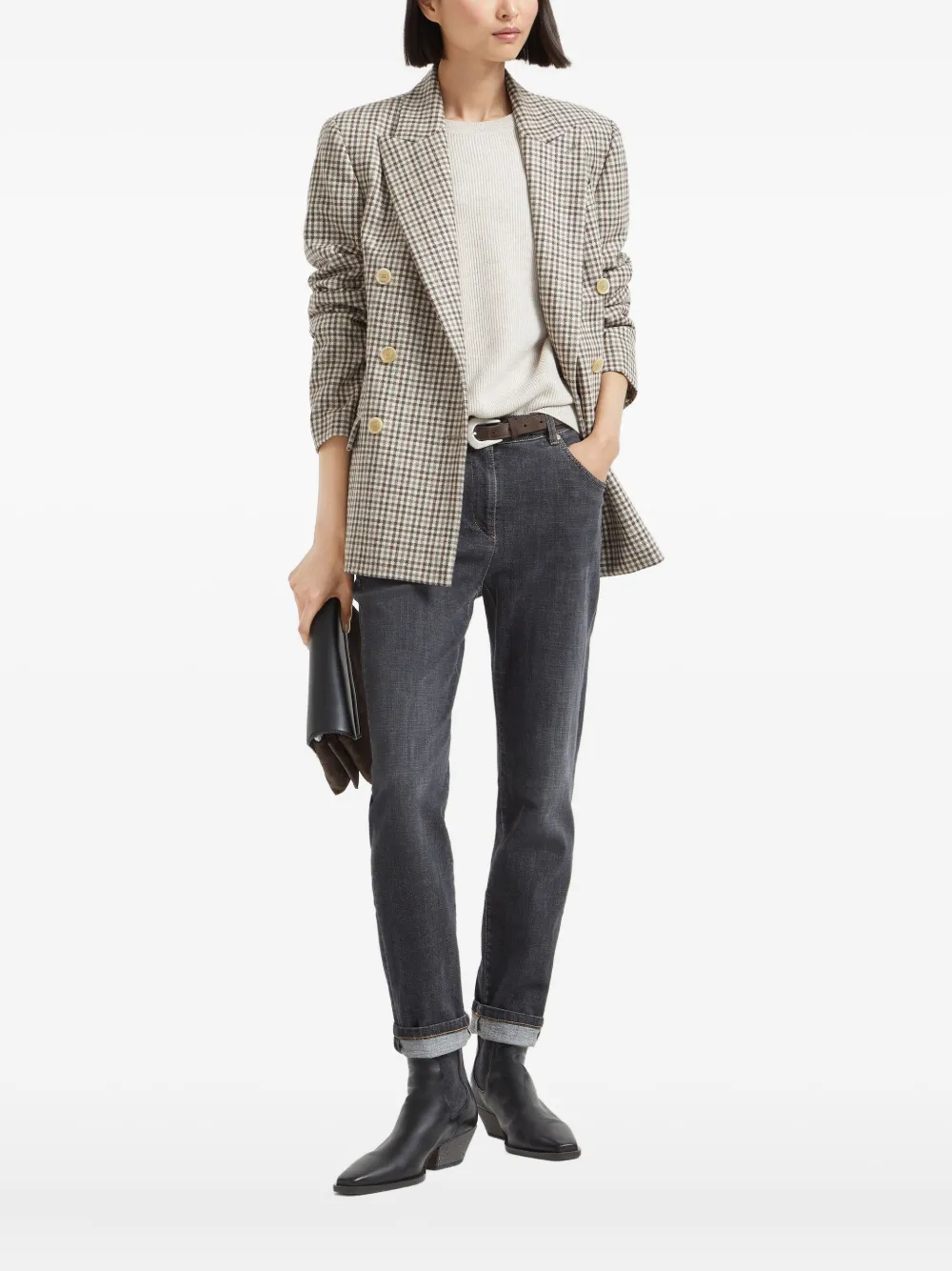 Brunello Cucinelli long-sleeve knitted jumper | Knitted Sweaters | Image 2