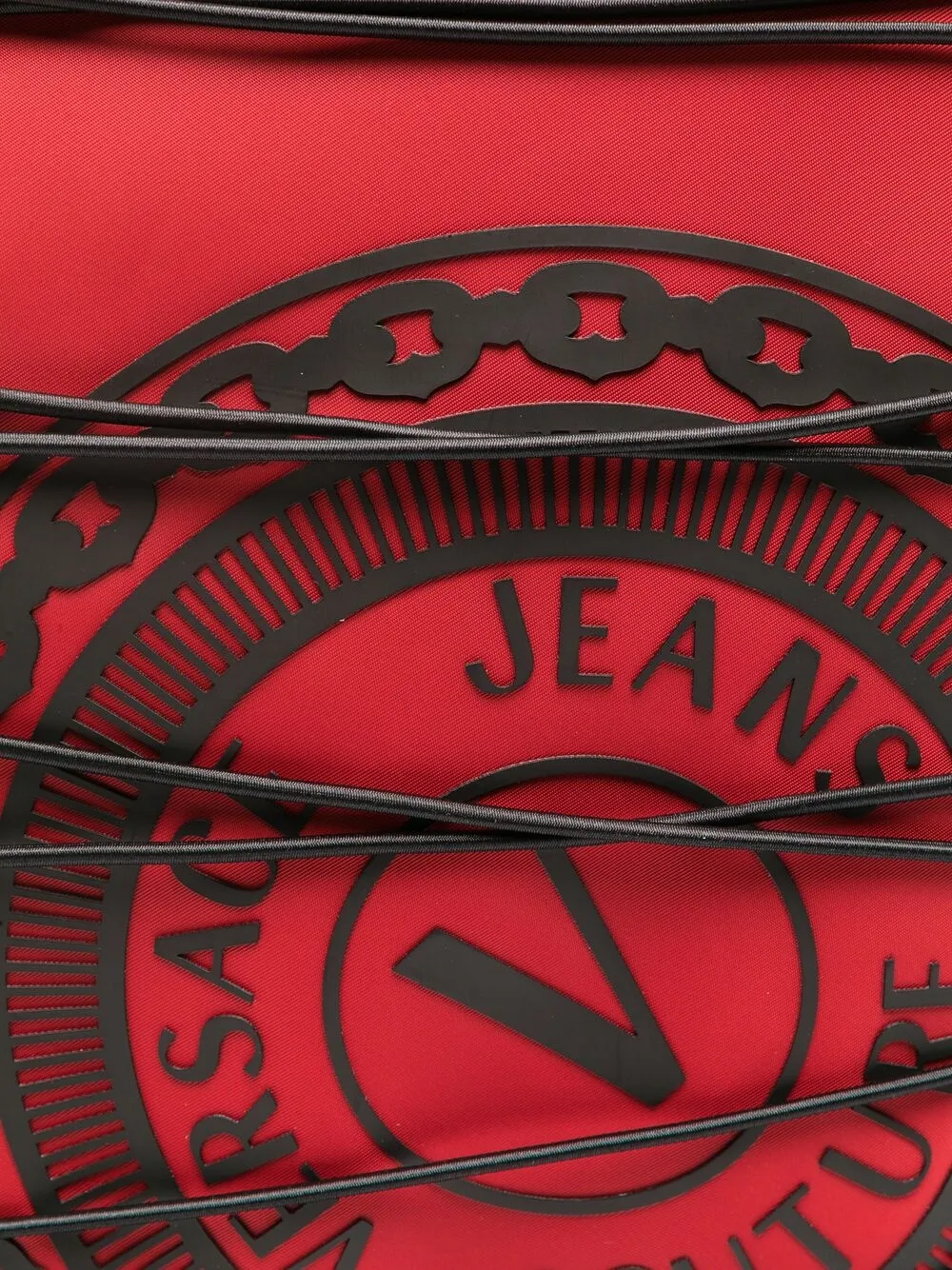 фото Versace jeans couture рюкзак с кулиской и принтом v-emblem