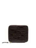 Comme Des Garçons Wallet embossed-logo wallet - Brown