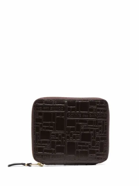 Comme Des Garçons Wallet embossed-logo wallet