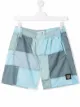 Image 1 of Stone Island Junior TEEN geometric pattern shorts