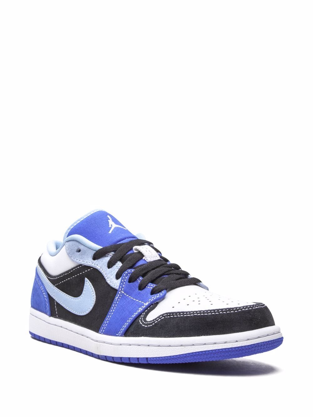 Shop Jordan Air  1 Low Se "racer Blue" Sneakers In White