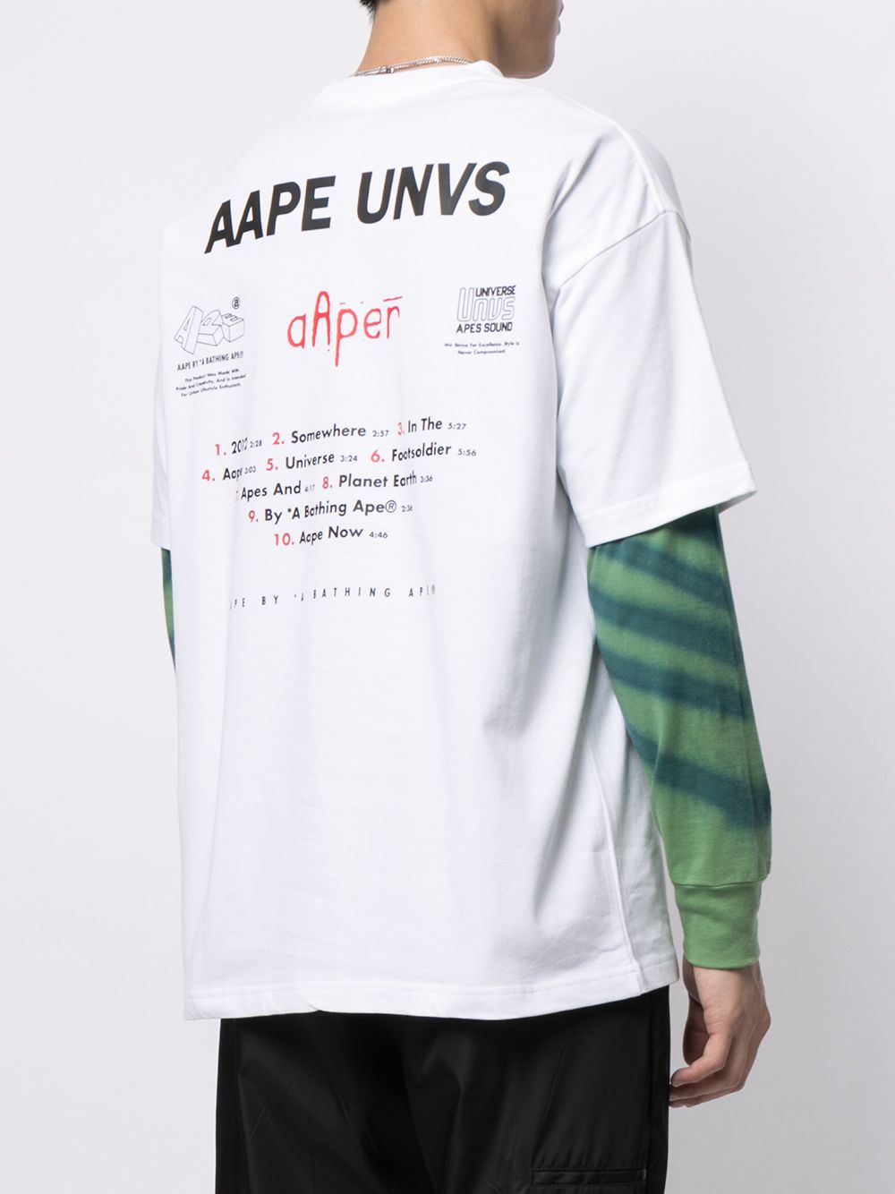 фото Aape by *a bathing ape® футболка с логотипом