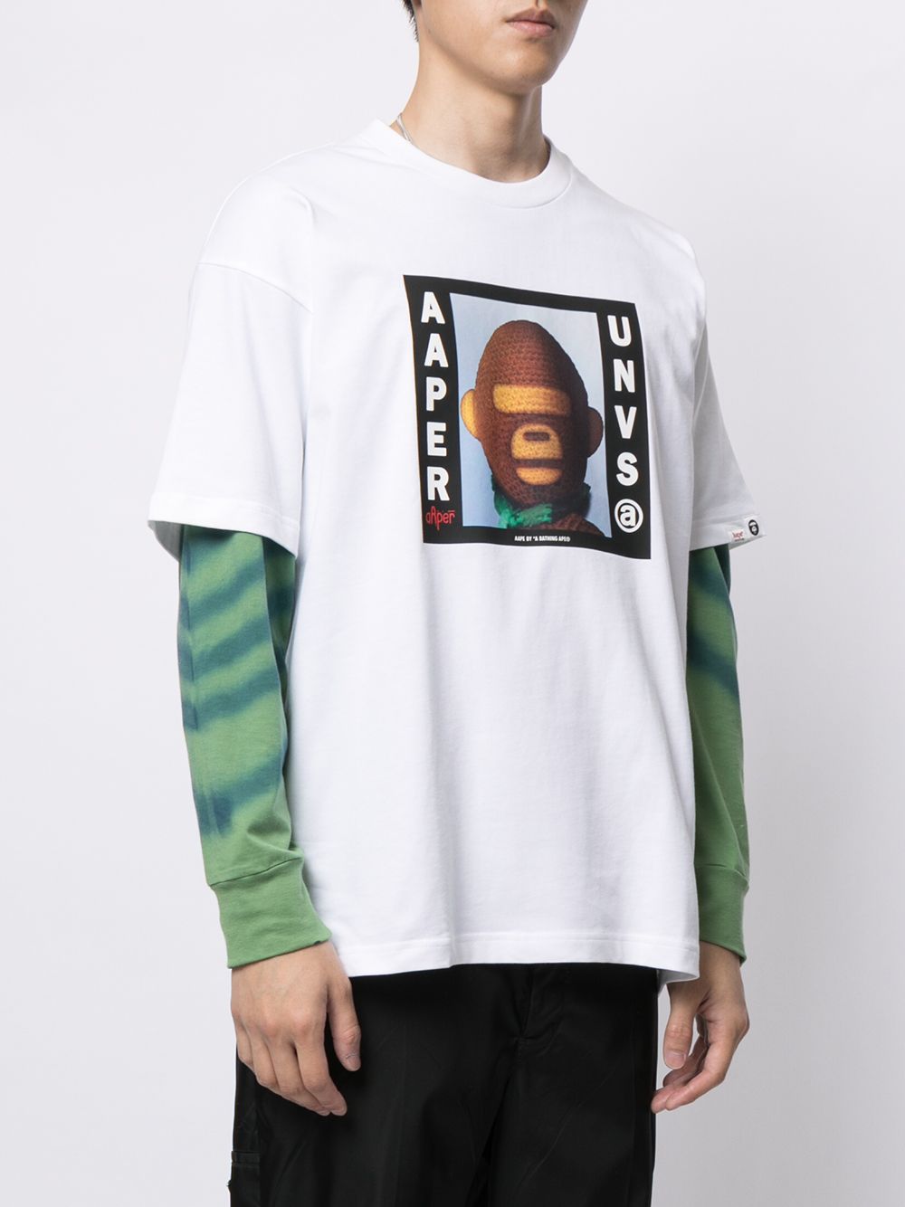 фото Aape by *a bathing ape® футболка с логотипом