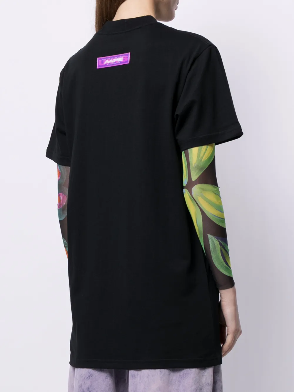 фото Aape by *a bathing ape® футболка с принтом universe