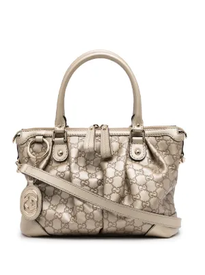 gucci leather monogram bag