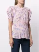 Polo Ralph Lauren floral-print peplum blouse
