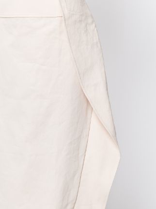 draped panel straight skirt展示图