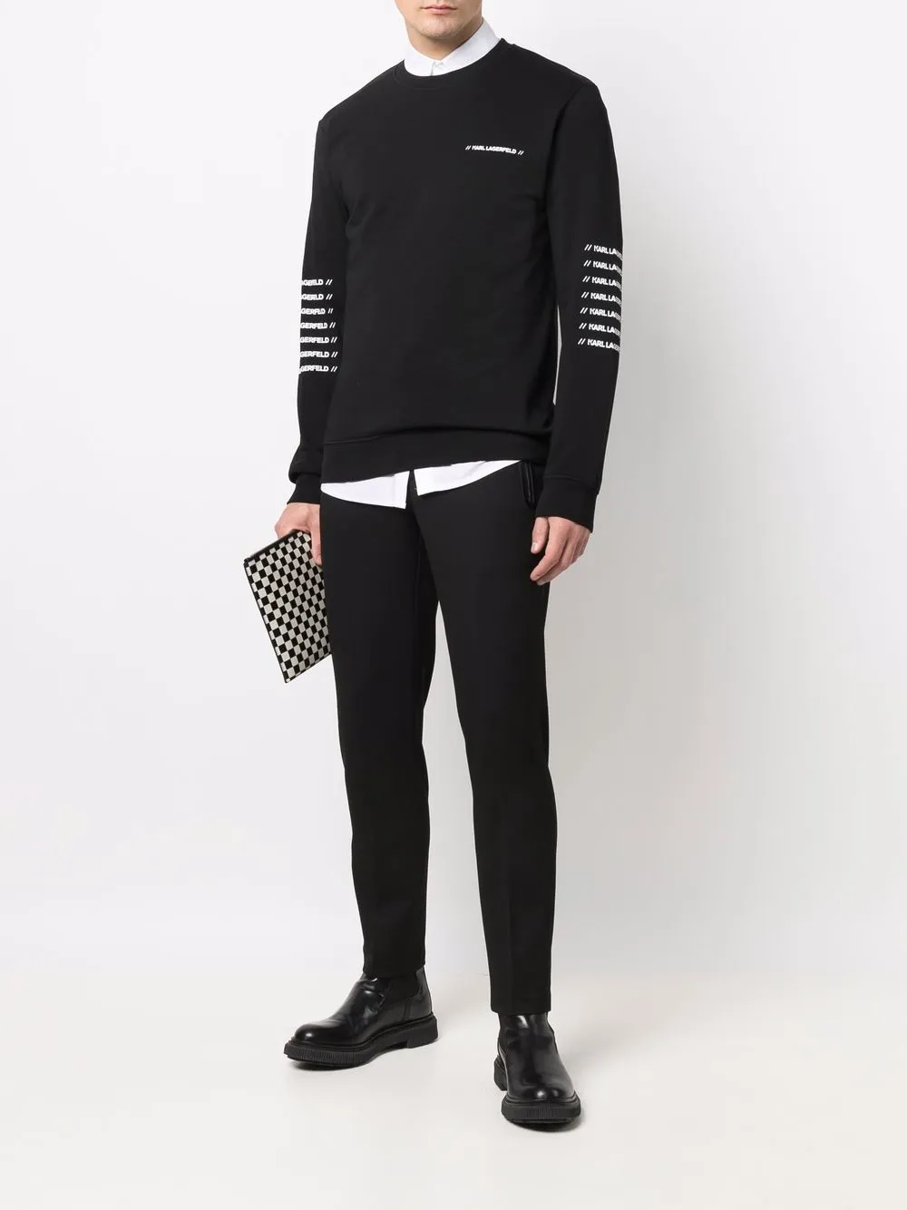 фото Karl lagerfeld толстовка athleisure