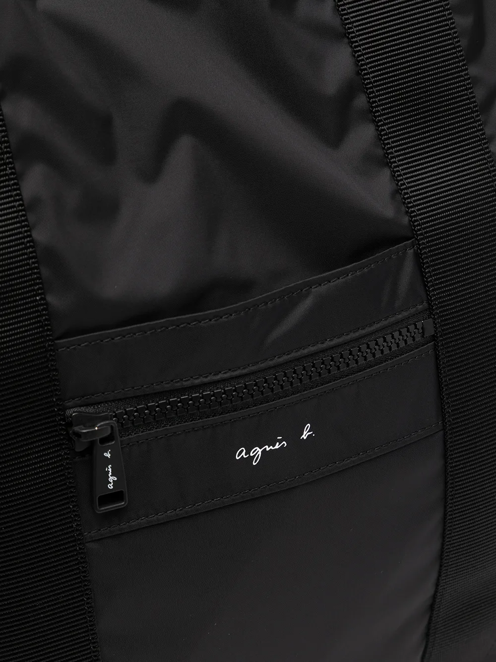 фото Agnès b. квадратный рюкзак с логотипом