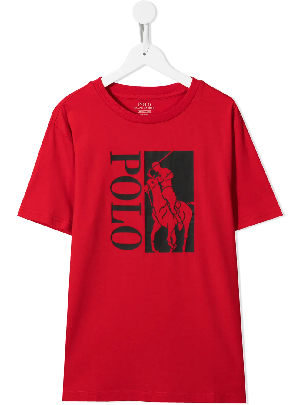 фото Ralph lauren kids футболка с графичным принтом