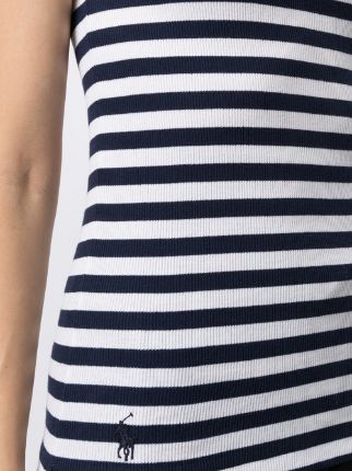 horizontal-stripe tank top展示图