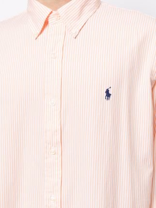 Pony logo striped shirt展示图