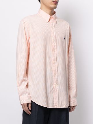 Pony logo striped shirt展示图