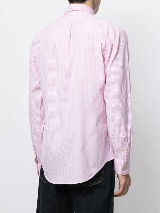 striped button-down cotton shirt展示图