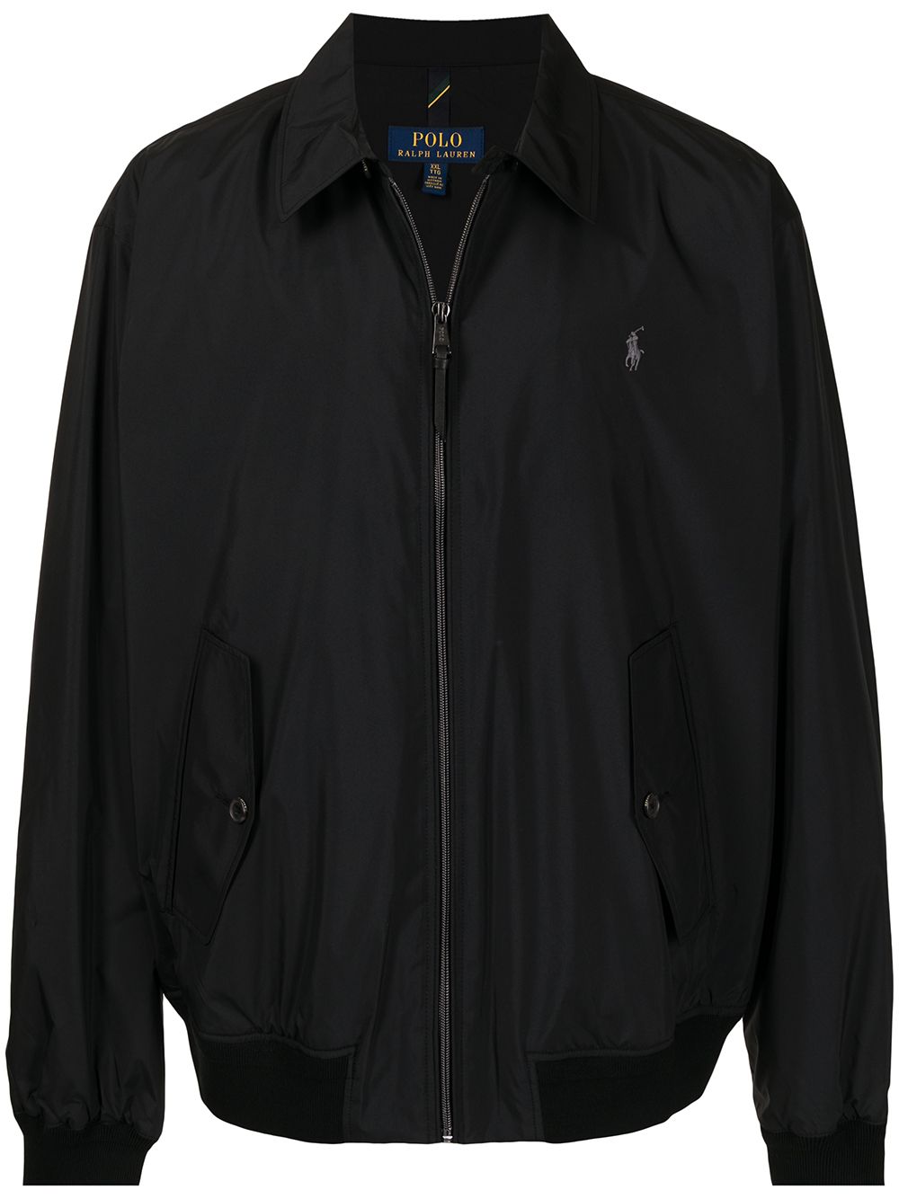 Polo Ralph Lauren Logo-embroidered Jacket In Schwarz