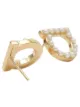 Salvatore Ferragamo Gancini pearl-embellished earrings