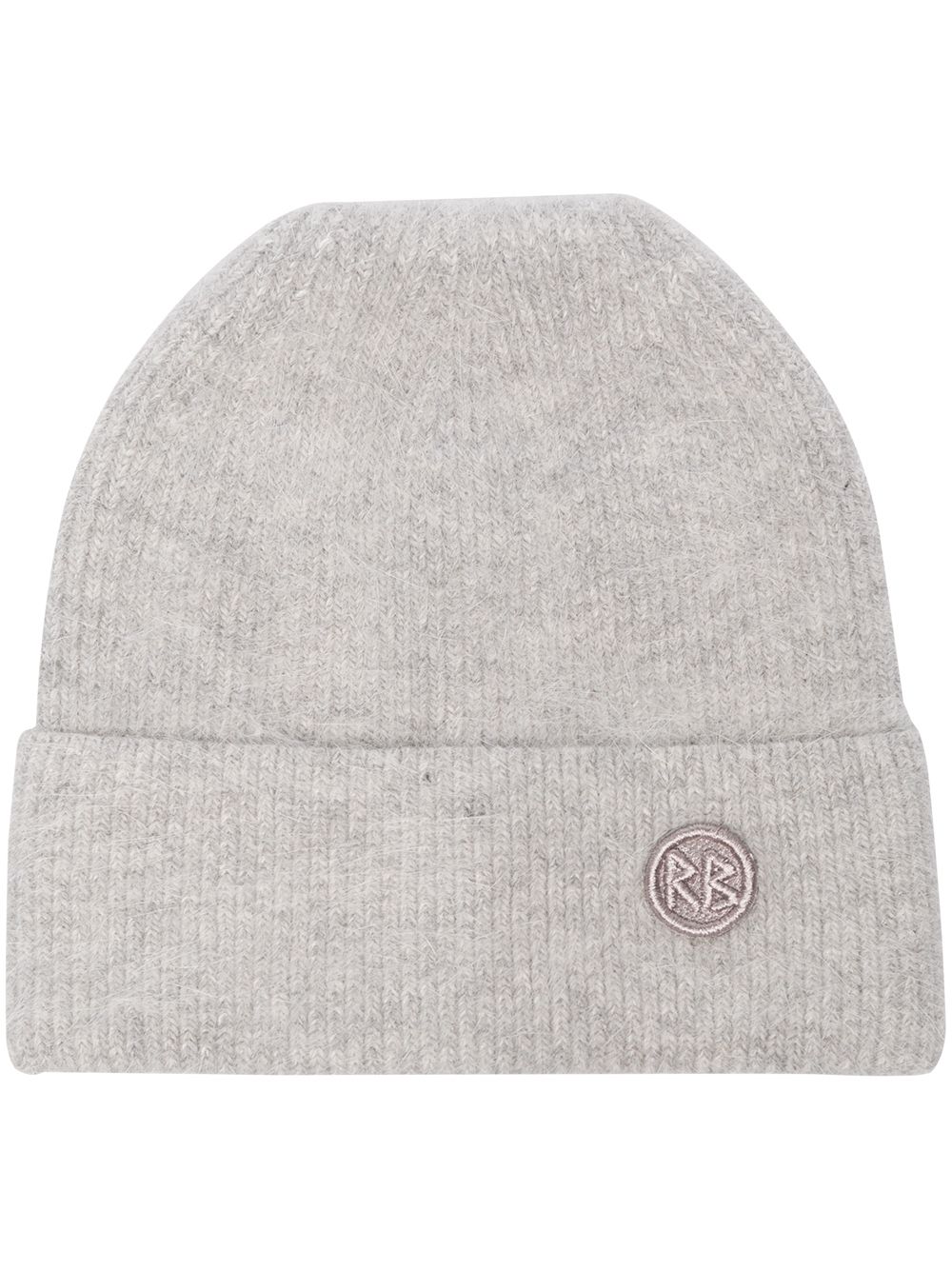 фото Ruslan baginskiy logo-patch ribbed-knit beanie