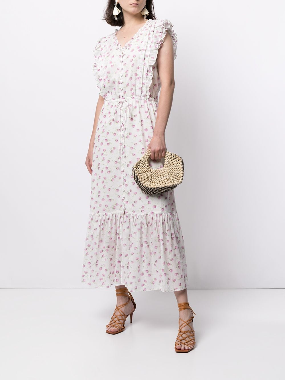 Polo Ralph Lauren lilac-print Shirt Dress - Farfetch