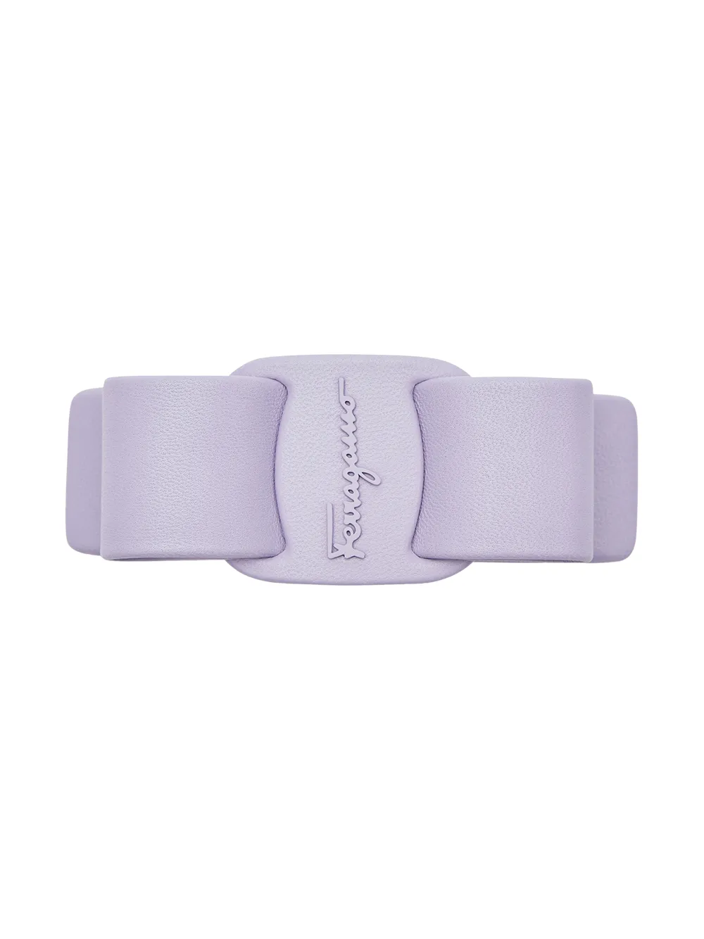 Image 1 of Salvatore Ferragamo Vara Bow leather hair clip