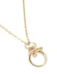 Salvatore Ferragamo Gancini pendant necklace