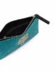 Chiara Ferragni Kids glittered embroidered pouch bag