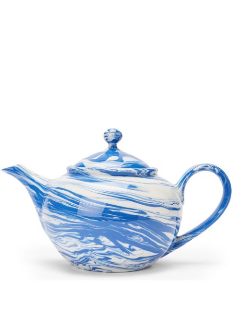 HAY marbled-effect teapot