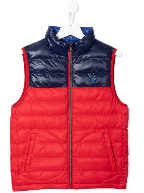 kids ralph lauren body warmer