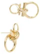 Salvatore Ferragamo Gancini drop earrings