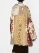 By Walid Basma patchwork silk coat