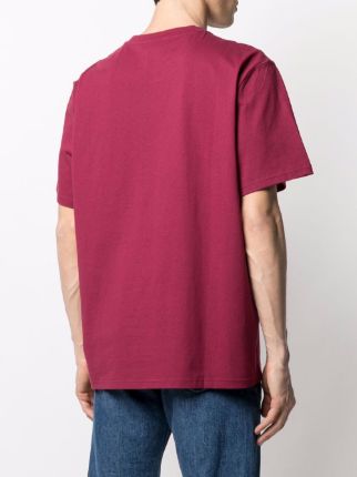 x Maison Kitsuné logo print T-shirt展示图