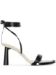 Image 1 of Jacquemus Les Carré Ronds lace-up sandals