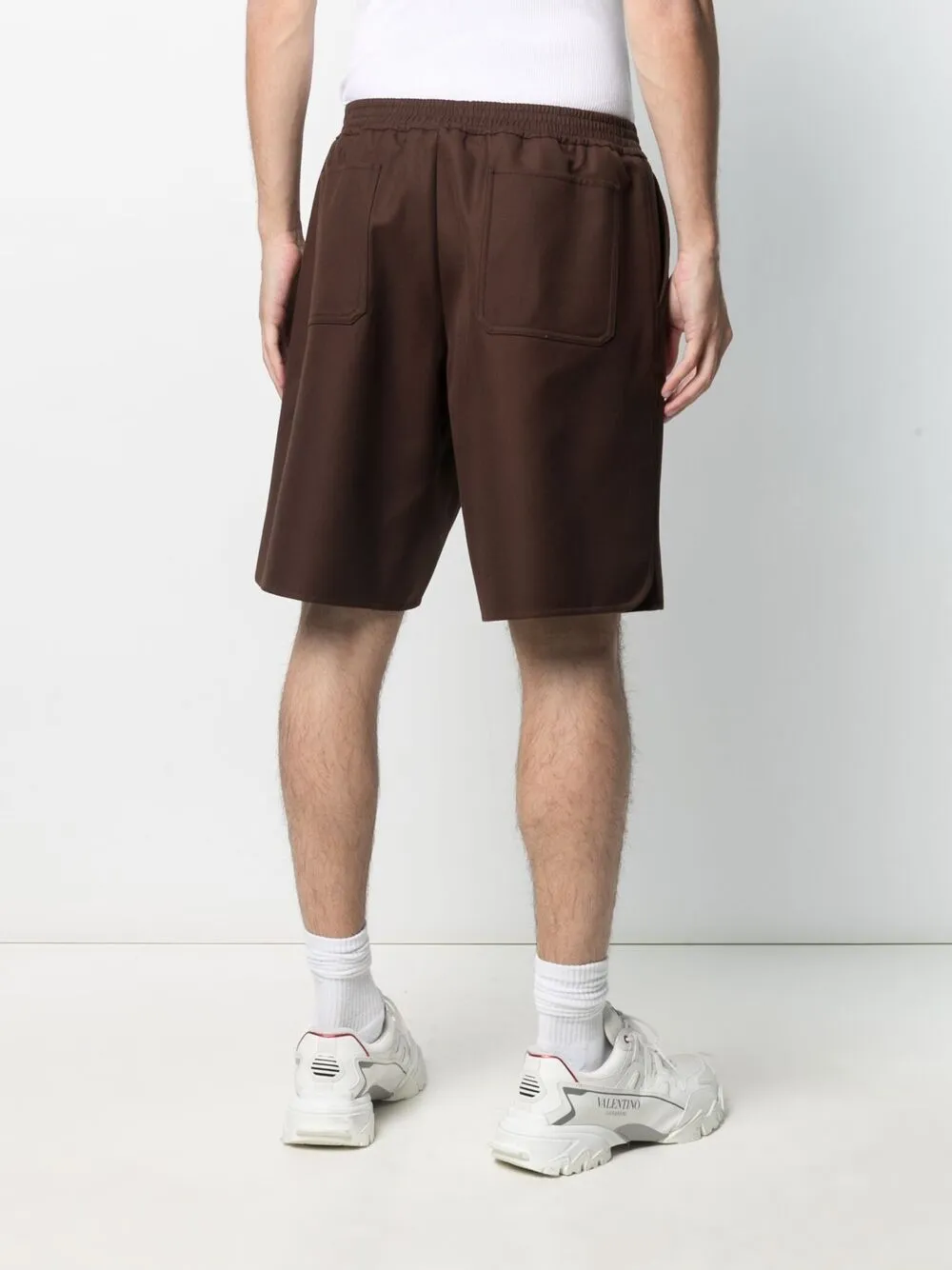 фото Valentino шорты-бермуды с эластичным поясом