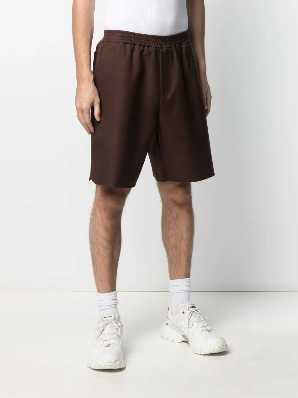 фото Valentino шорты-бермуды с эластичным поясом