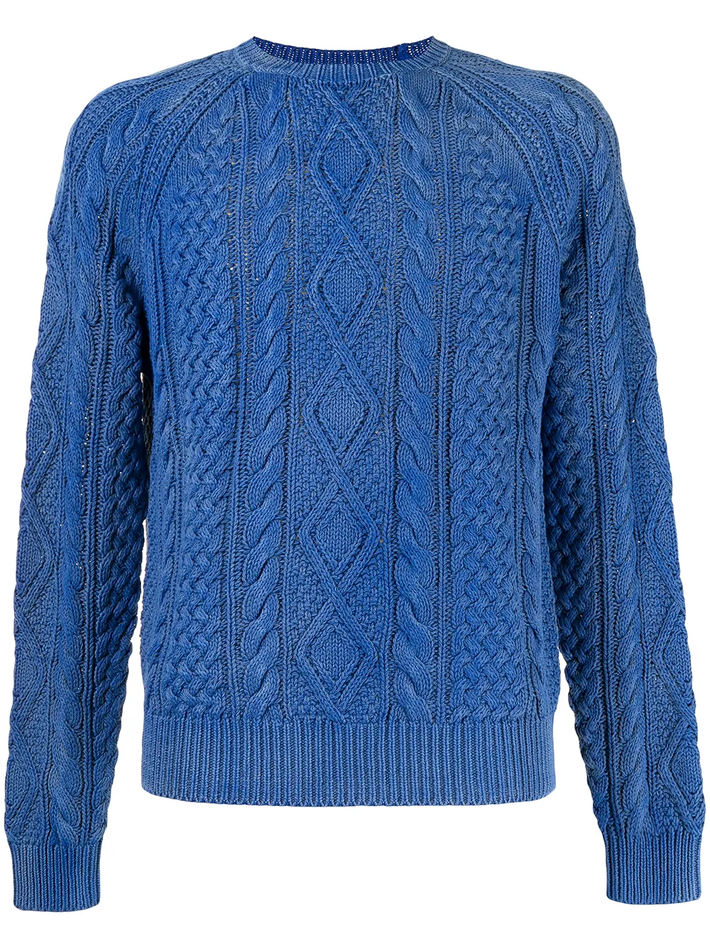ralph lauren aran sweater