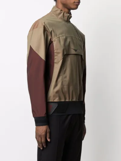 Sease two-tone windbreaker jacket 