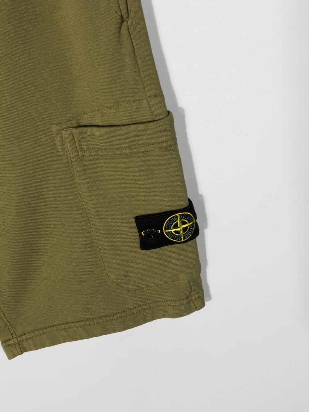 фото Stone island junior спортивные шорты с логотипом