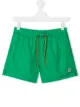 Image 1 of K Way Kids TEEN logo-patch swim shorts