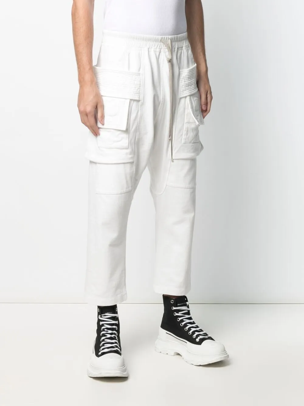 фото Rick owens drkshdw спортивные брюки с карманами
