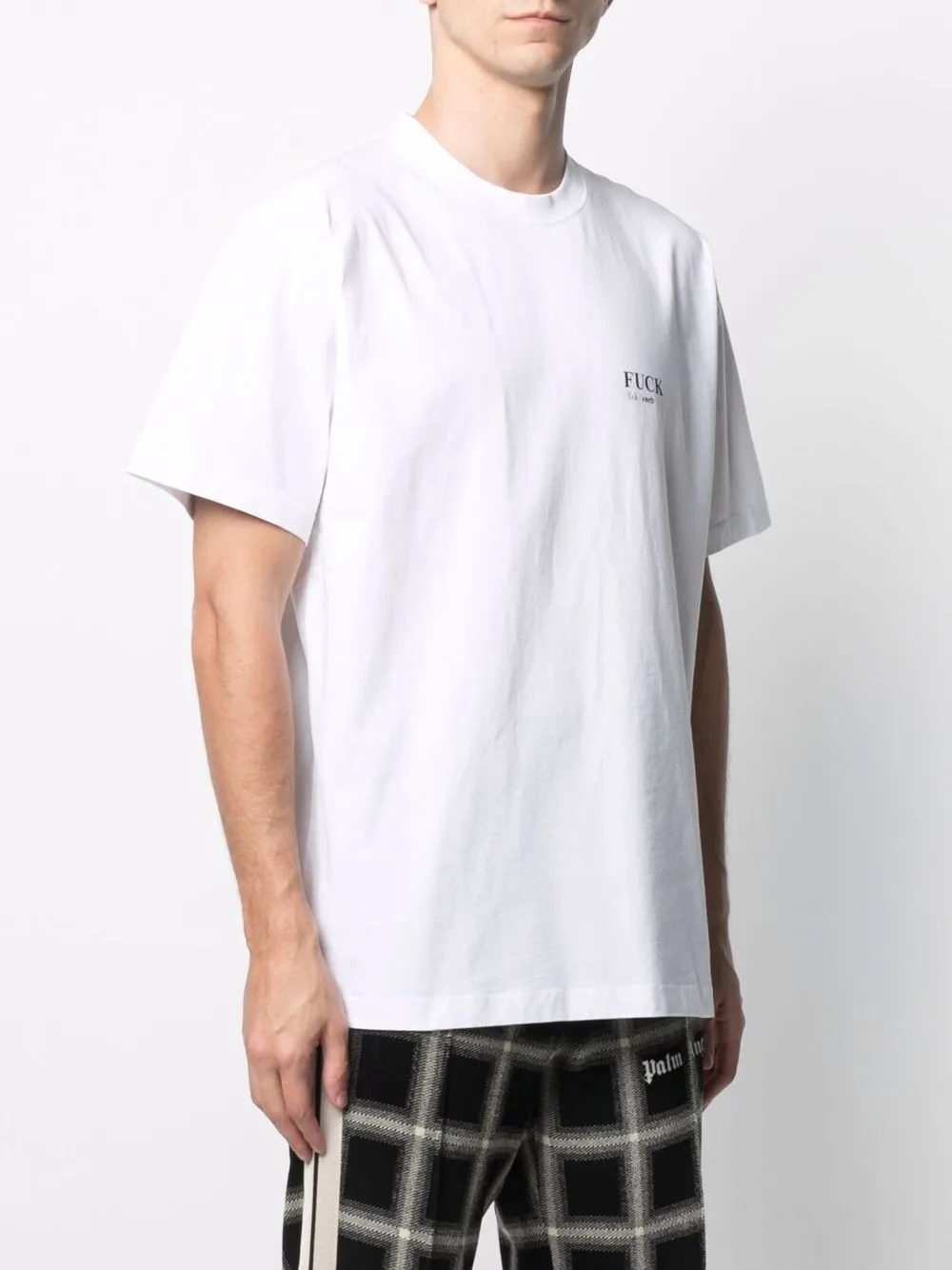 фото Vetements футболка definition с принтом