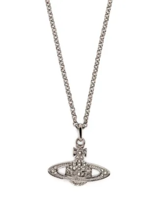 Vivienne westwood hot sale gunmetal necklace