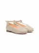 Image 1 of Prosperine Kids metallic-threading ballerina shoes